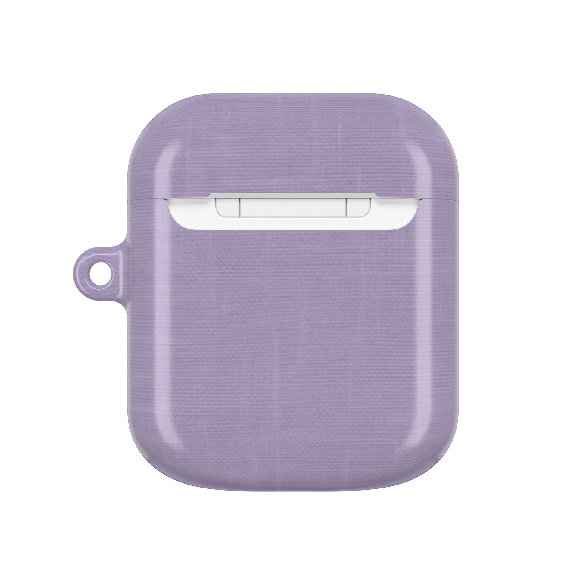 Lavender Linen AirPods Case - Minimalist Cover for Gen 1, 2, 3, Pro Gen 1 & 2