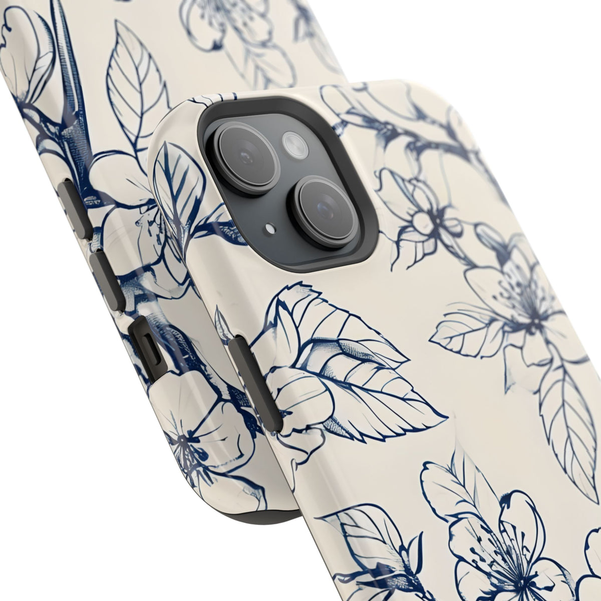 Blossom Sketch iPhone MagSafe Case