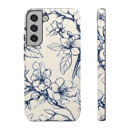 Blossom Sketch Samsung Galaxy Tough Case