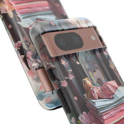A Good Night's Sleep - Google Pixel - Tough Phone Case -Whimsical Fantasy Floral Design