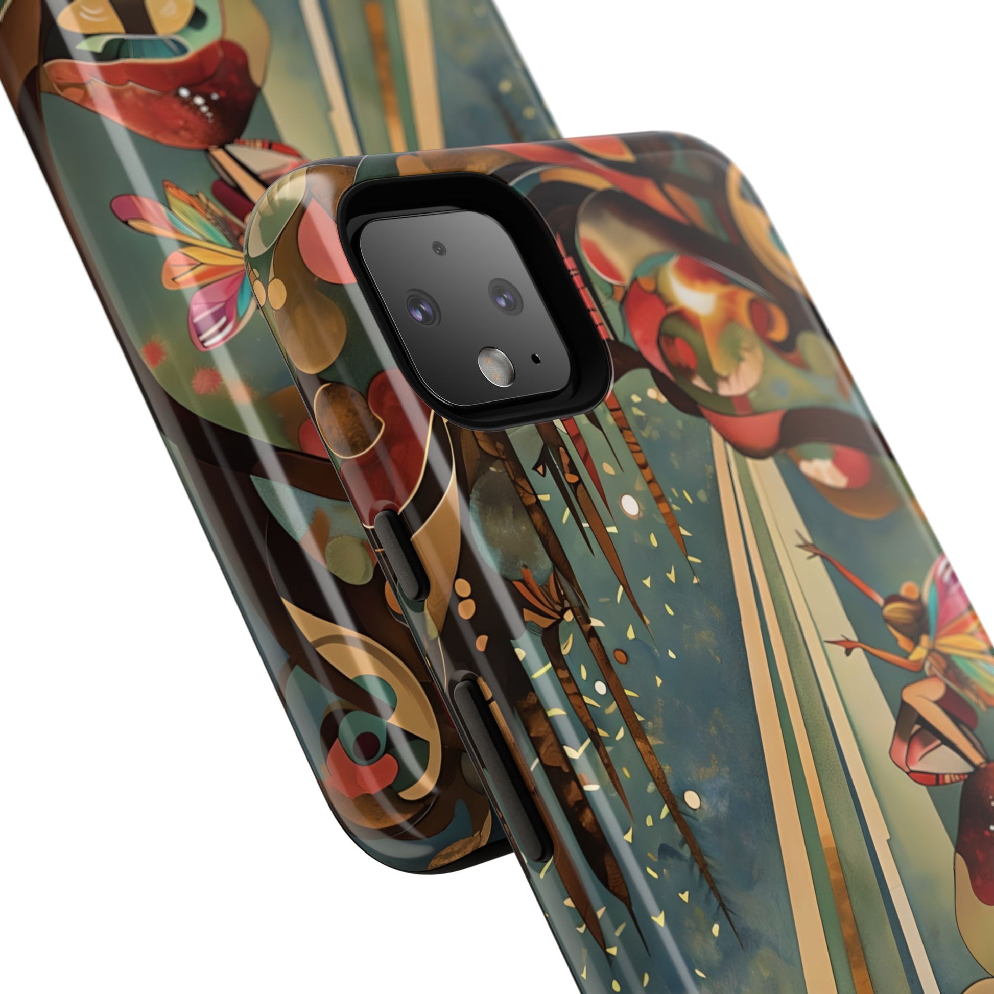 Enchanted Orchard Google Pixel 4XL Tough Case - Artistic Fairy Tale Phone Cover - Elegant Protective Fantasy Art Accessory