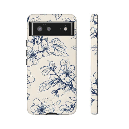 Blossom Sketch Google Pixel Tough Case