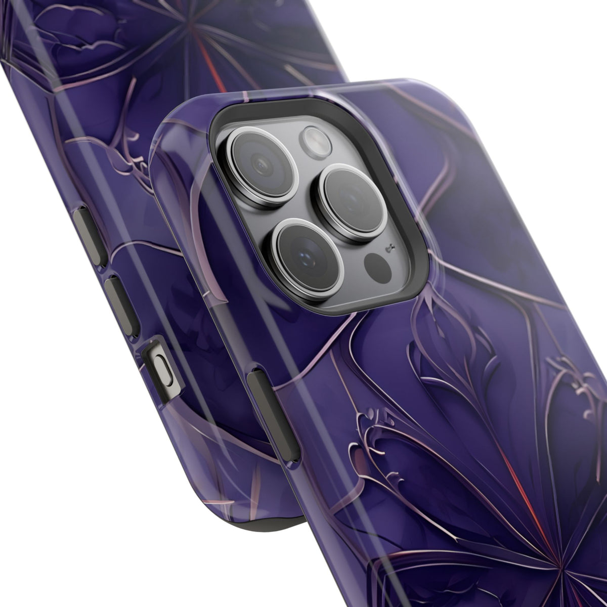 Violet Nebula iPhone MagSafe Case