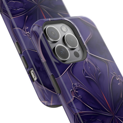 Violet Nebula iPhone MagSafe Case
