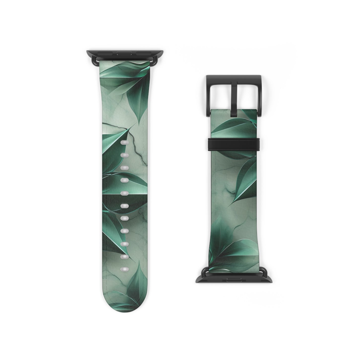 Emerald Bloom Apple Watch Band Strap - Ethereal design