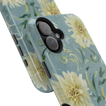 Golden Dahlia Trio iPhone MagSafe Case