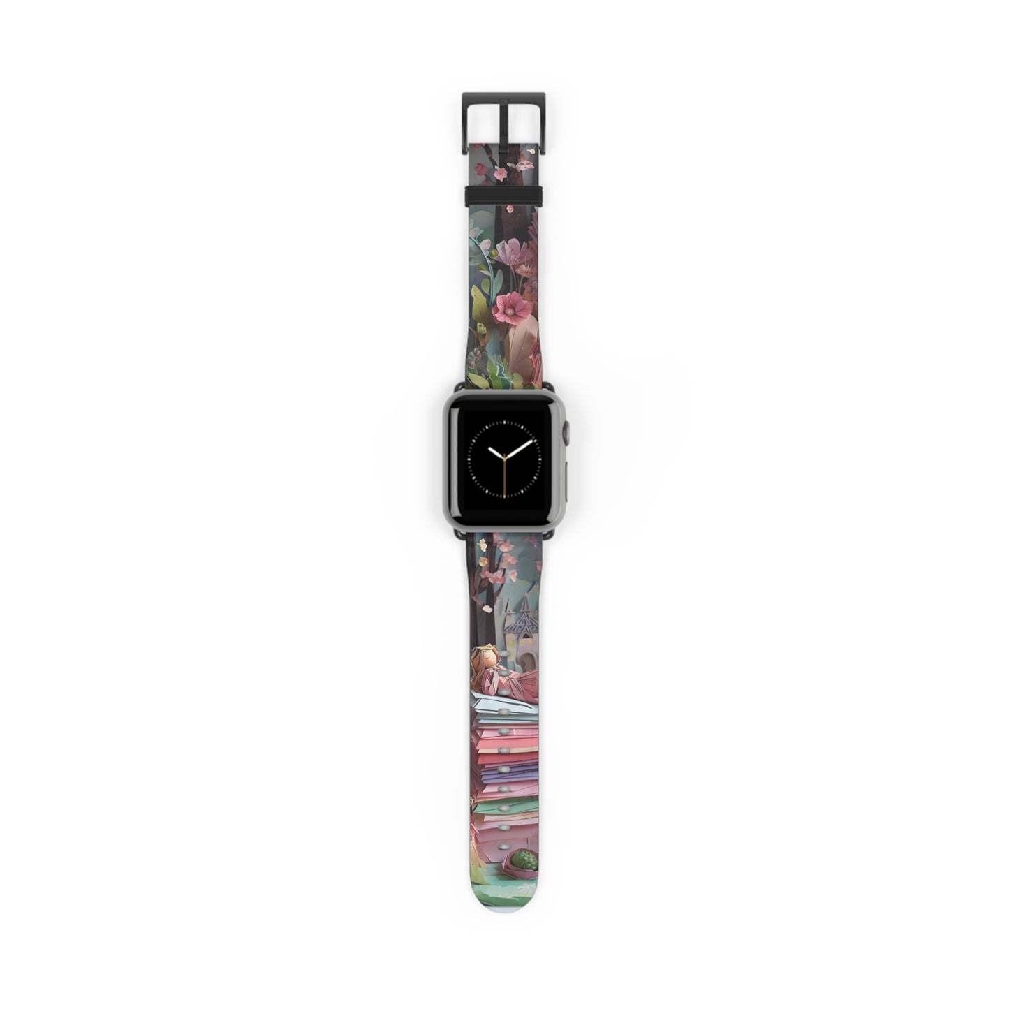 A Good Night's Sleep Apple Watch Band - Modern Floral Strap