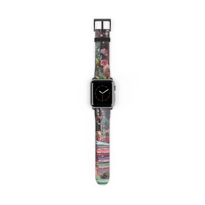 A Good Night's Sleep Apple Watch Band - Modern Floral Strap