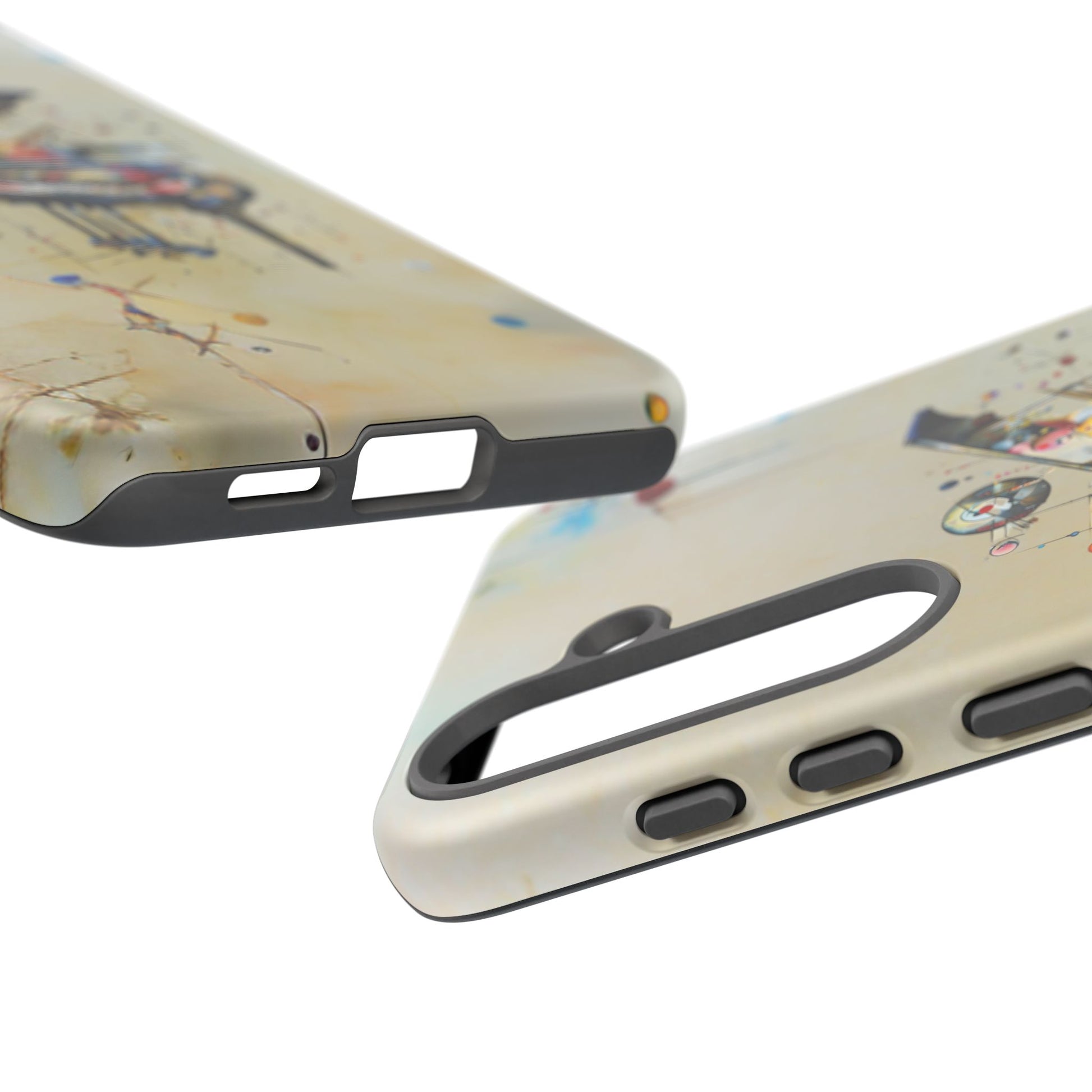 Keys of Imagination Artistic Grand Piano Tough Case for Samsung Galaxy S25 Plus - Shockproof Phone Cover