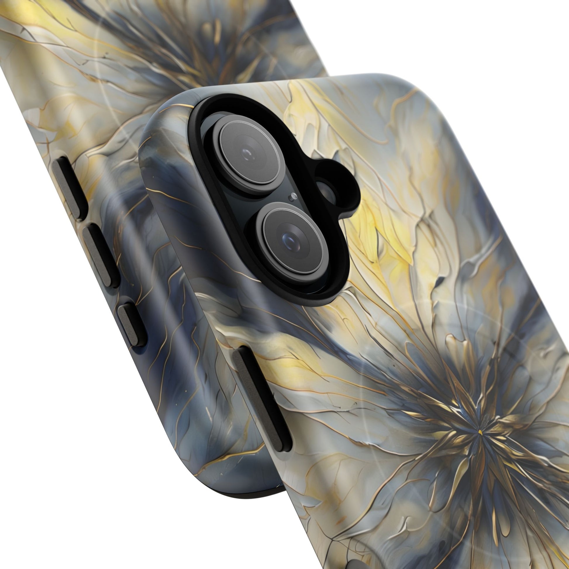 Luxury Luminous Petal MagSafe iPhone 16 - Designer Shockproof Cover