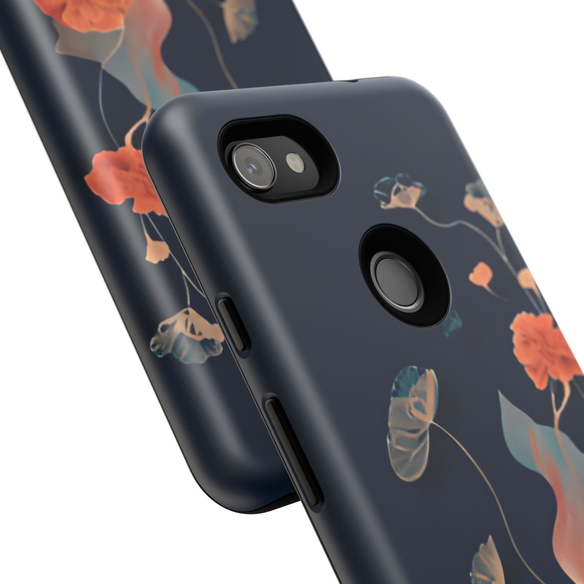 Lotus Reverie - Elegant Artistic Floral Google Pixel 3a XL Tough Phone Case - Painterly Lotus Blossom Design