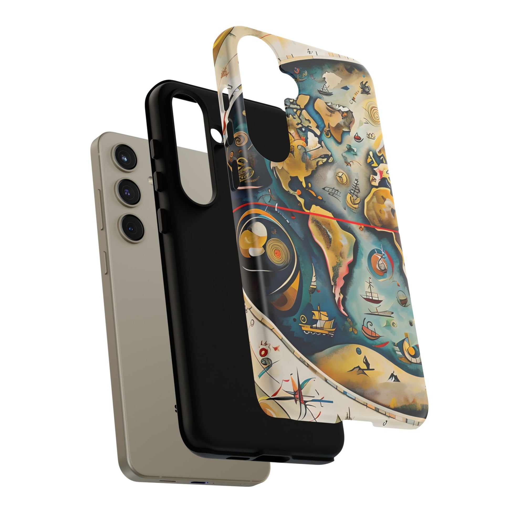 Celestial Map Samsung Galaxy S24 Plus Tough Case - Vintage Map - Premium Abstract Design