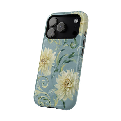 Golden Dahlia Trio iPhone MagSafe Case