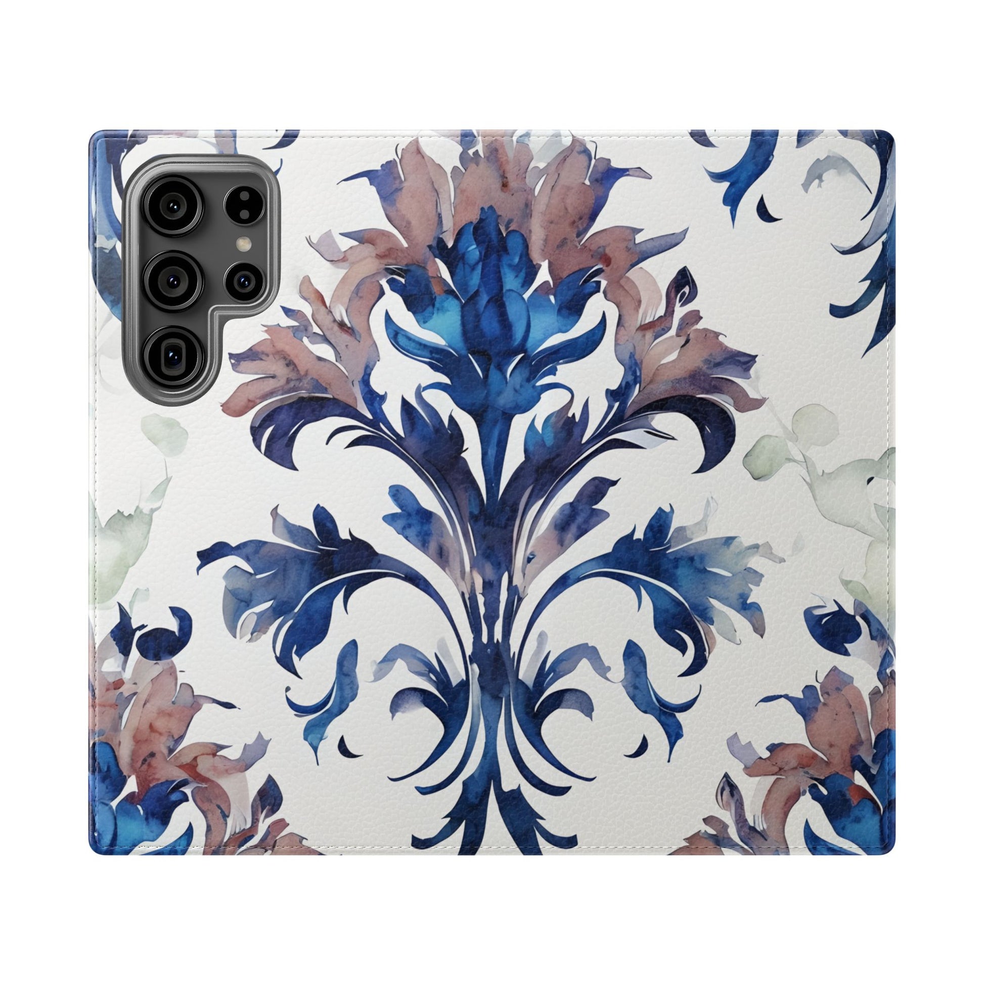 Delft Reverie - Abstract Wallet Phone Case for Samsung Galaxy S23 Ultra