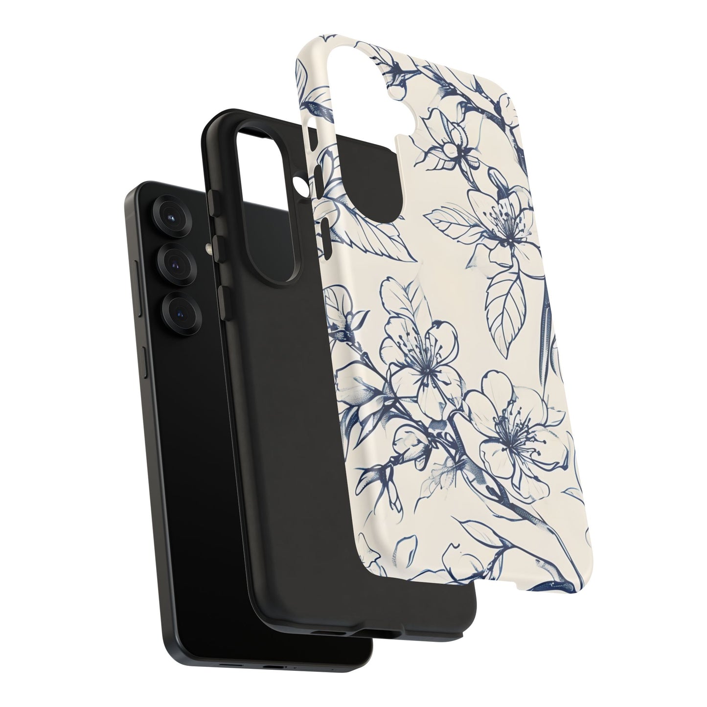 Blossom Sketch Samsung Galaxy Tough Case