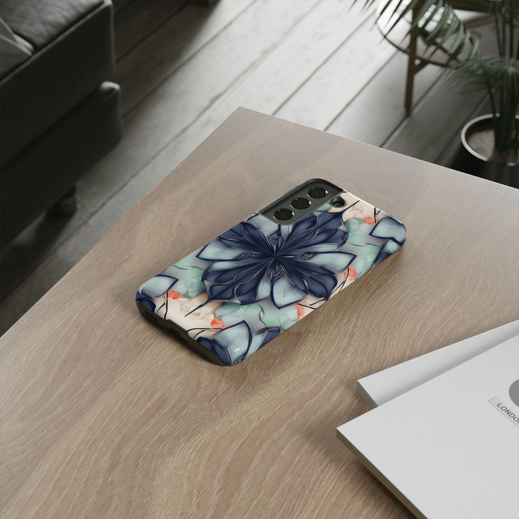 Midnight Mosaic Tough Case for Samsung Galaxy S22 - Premium Shockproof Designer Phone Cover