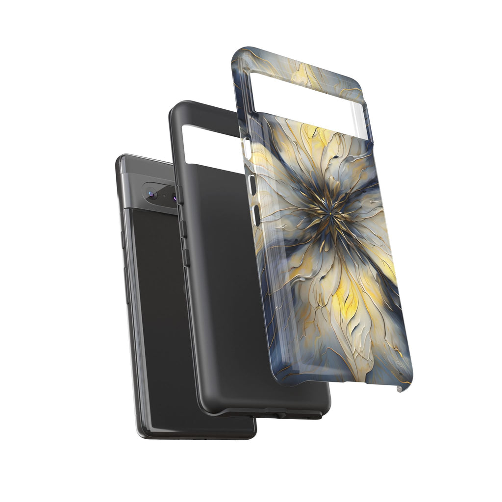 Luminous Petal Tough Case for Google Pixel 7 - Premium Artistic Shockproof Cover, Elegant Protective Phone Case