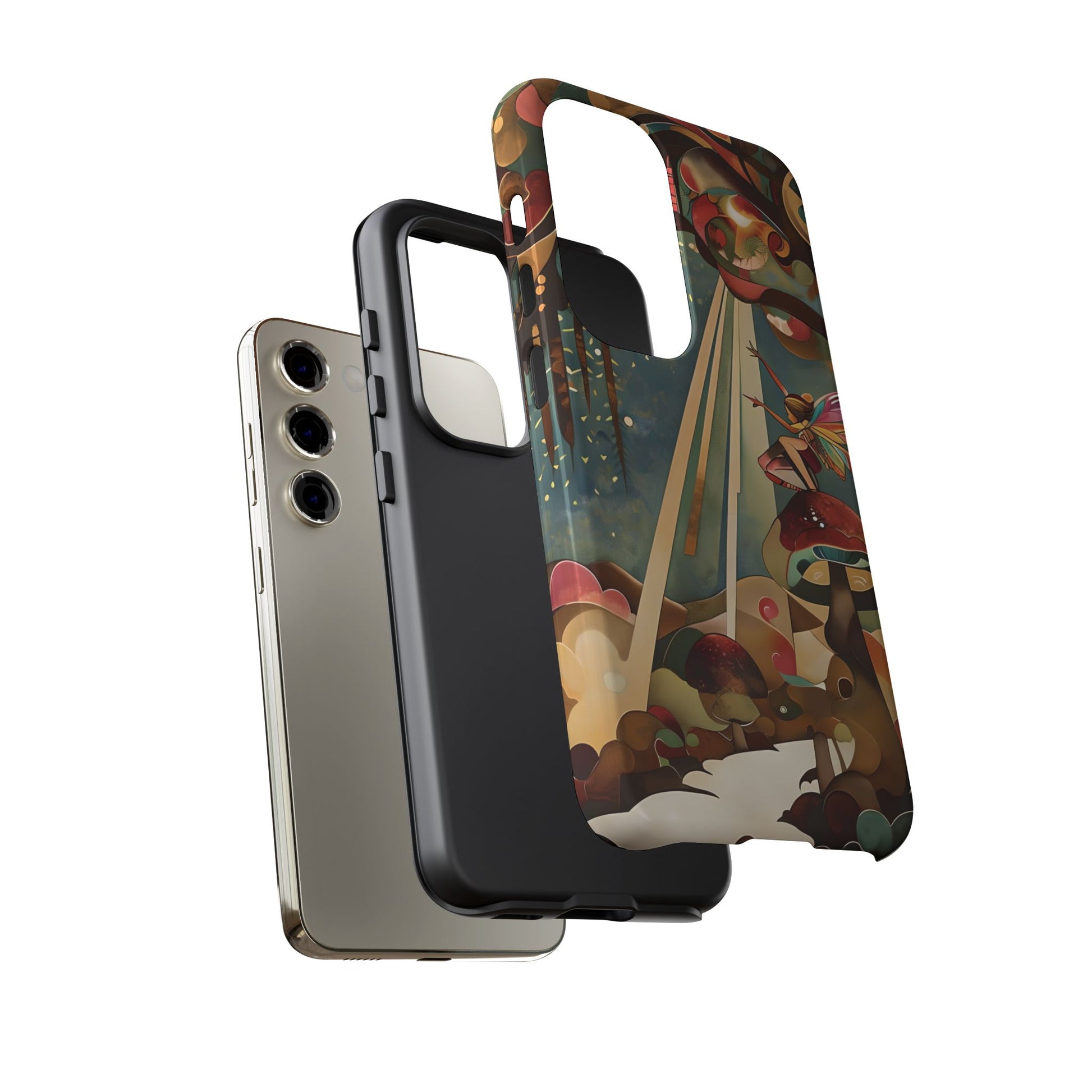 Enchanted Orchard Samsung Galaxy S23 Tough Case - Artistic Fairy Tale Phone Cover - Elegant Protective Fantasy Art Accessory