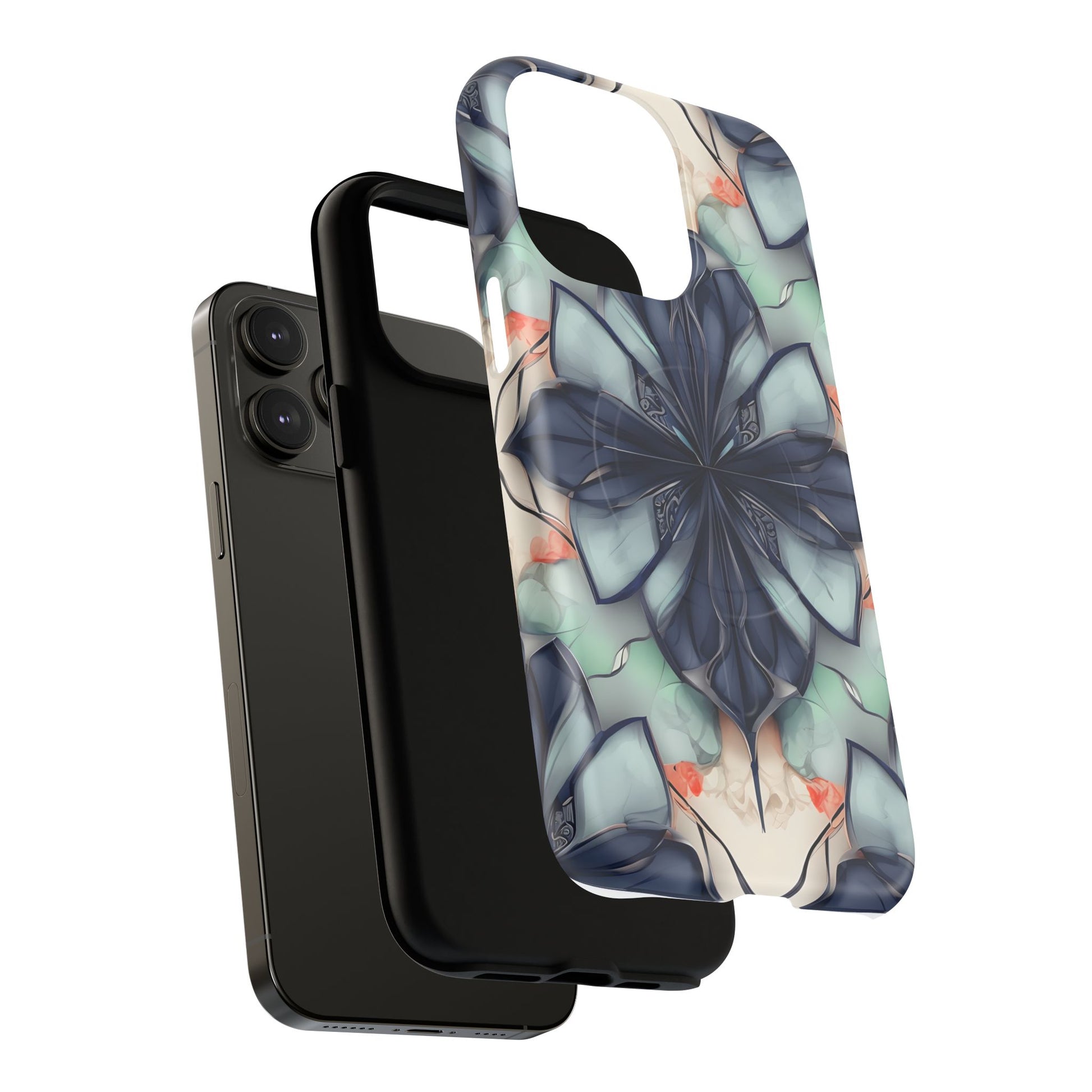 Midnight Mosaic MagSafe iPhone 14 Pro Max - Designer Shockproof Cover
