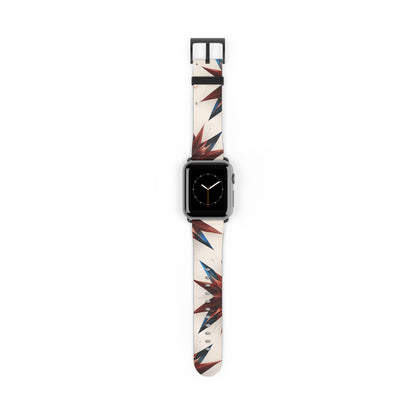 Garnet Starburst Apple Watch Band Strap - Timeless Design for your Timepiece