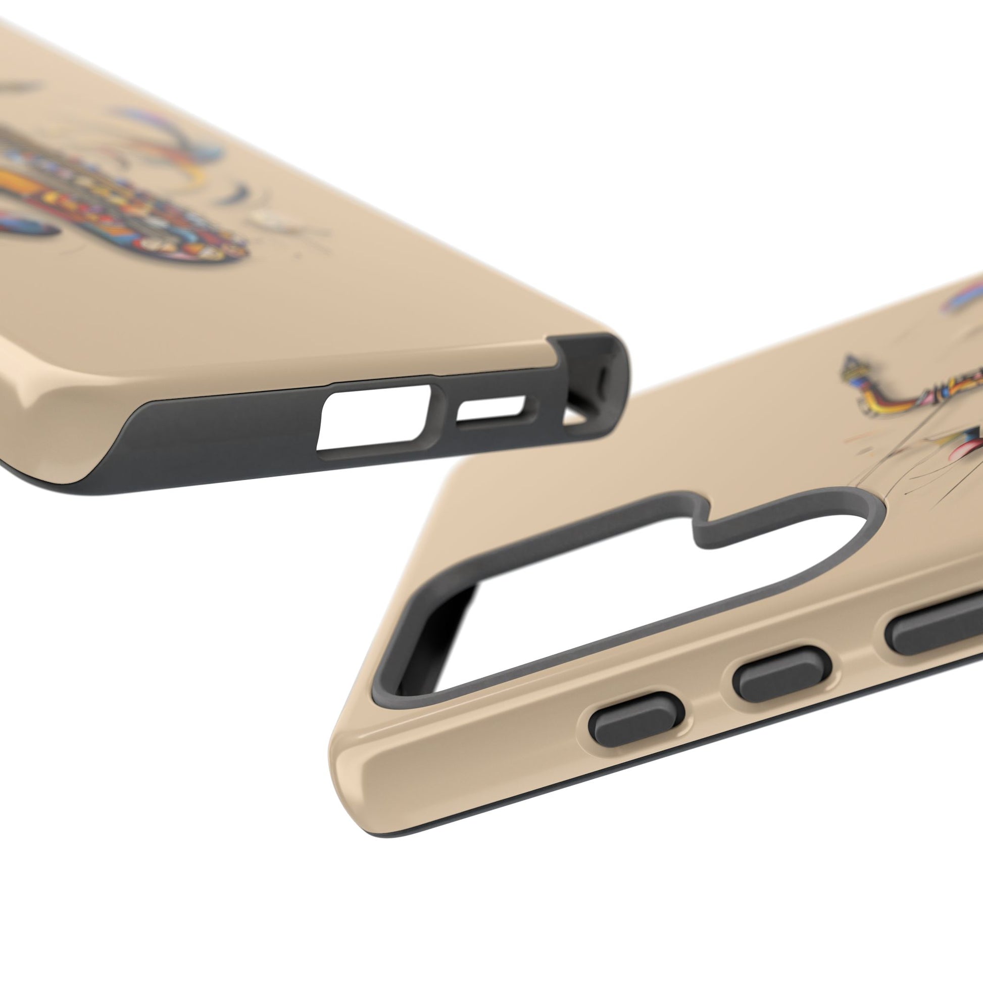 Brass Rhapsody Artistic Saxophone Music Tough Case for Samsung Galaxy S25 Ultra - Shockproof Phone Cover