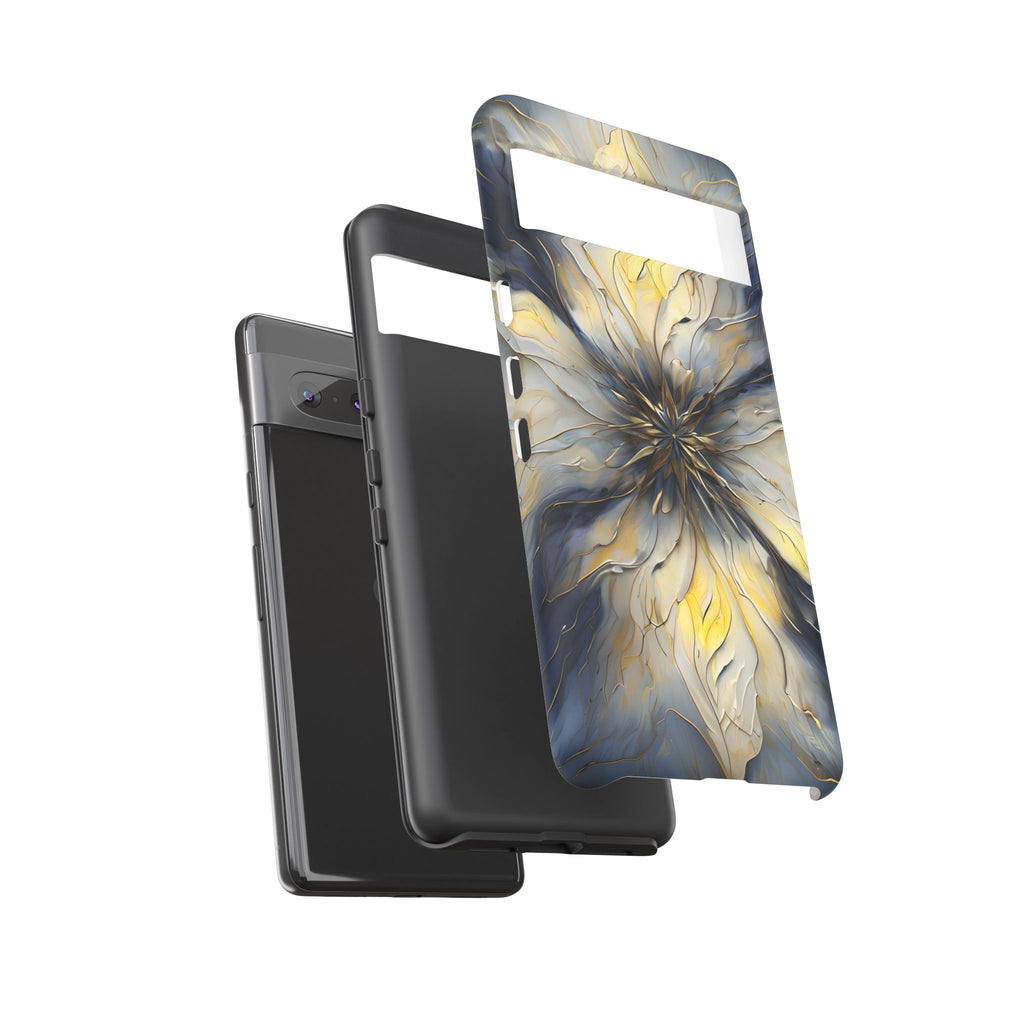 Luminous Petal Tough Case for Google Pixel 7 - Premium Artistic Shockproof Cover, Elegant Protective Phone Case