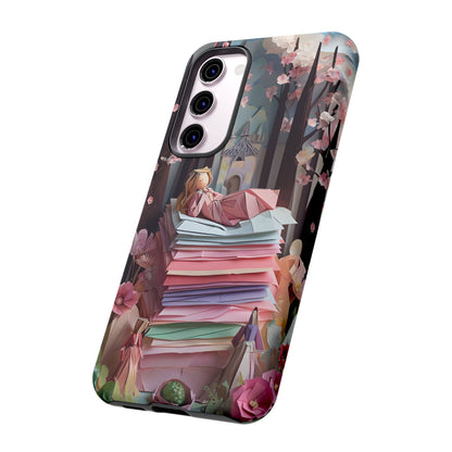 A Good Night's Sleep - Samsung Galaxy - Tough Phone Case -Whimsical Fantasy Floral Design