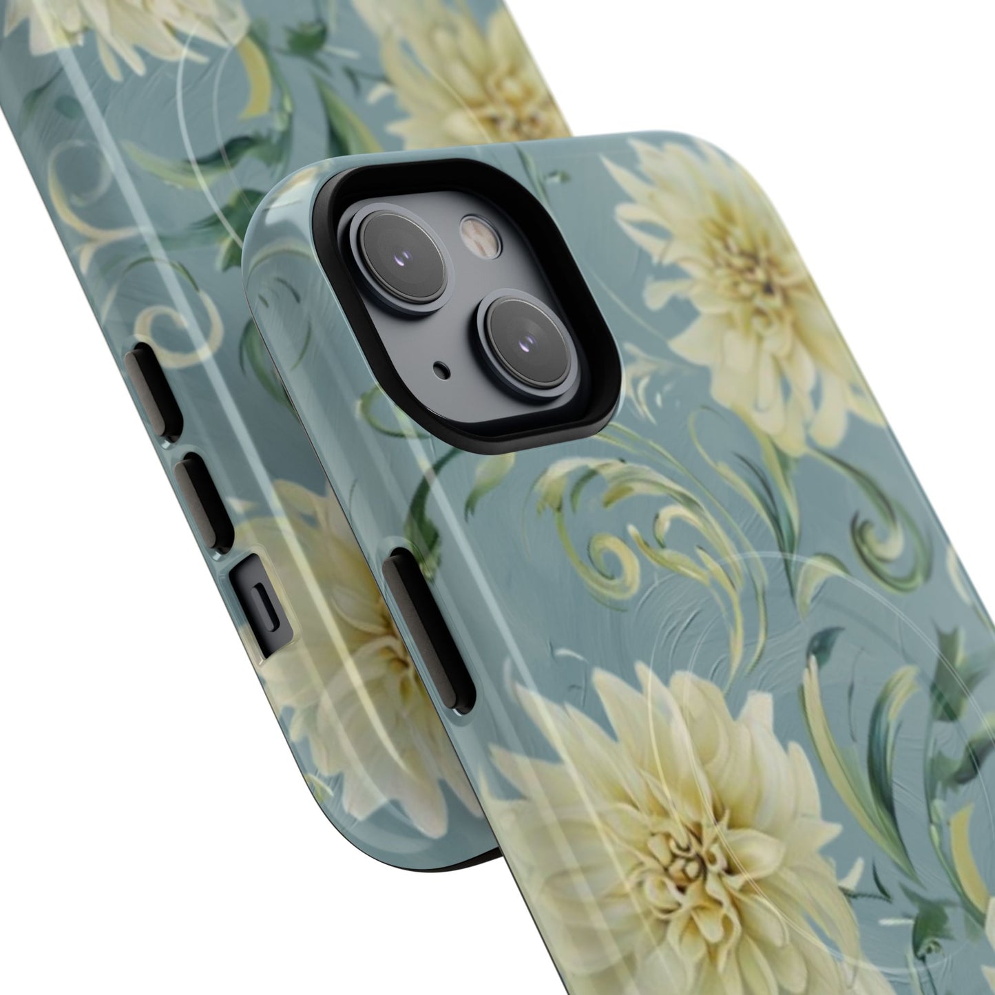 Golden Dahlia Trio iPhone MagSafe Case