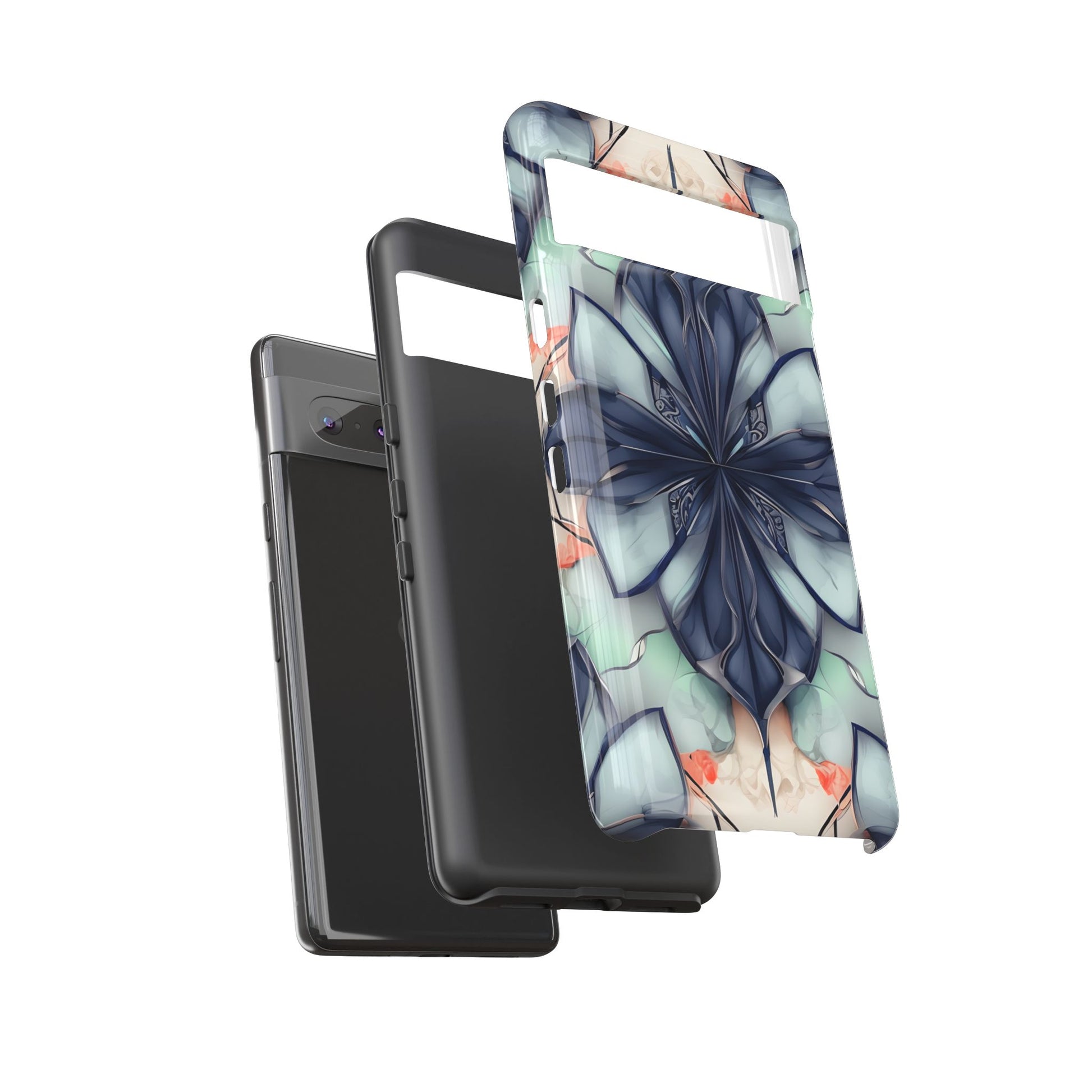 Midnight Mosaic Tough Case for Google Pixel 7 - Premium Artistic Shockproof Cover, Elegant Protective Phone Case