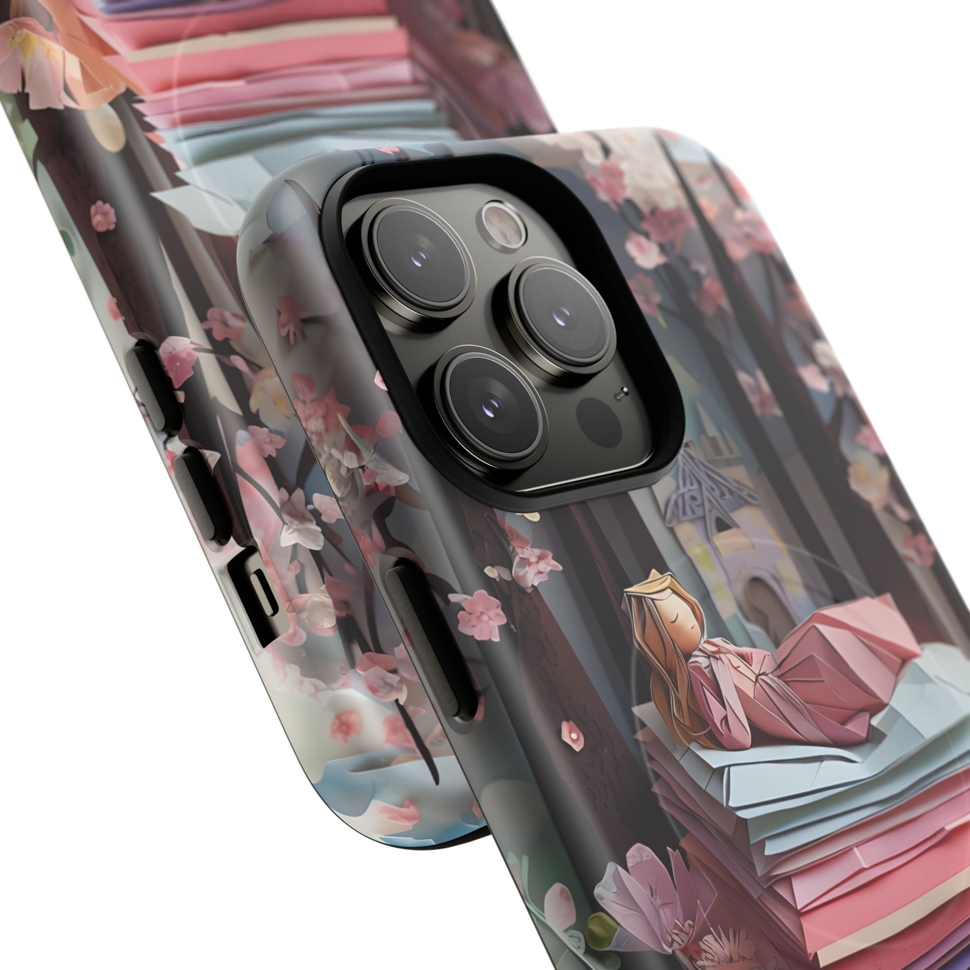 A Good Night's Sleep - iPhone 14 Pro Max MagSafe Phone Case - Whimsical Fantasy Floral Design
