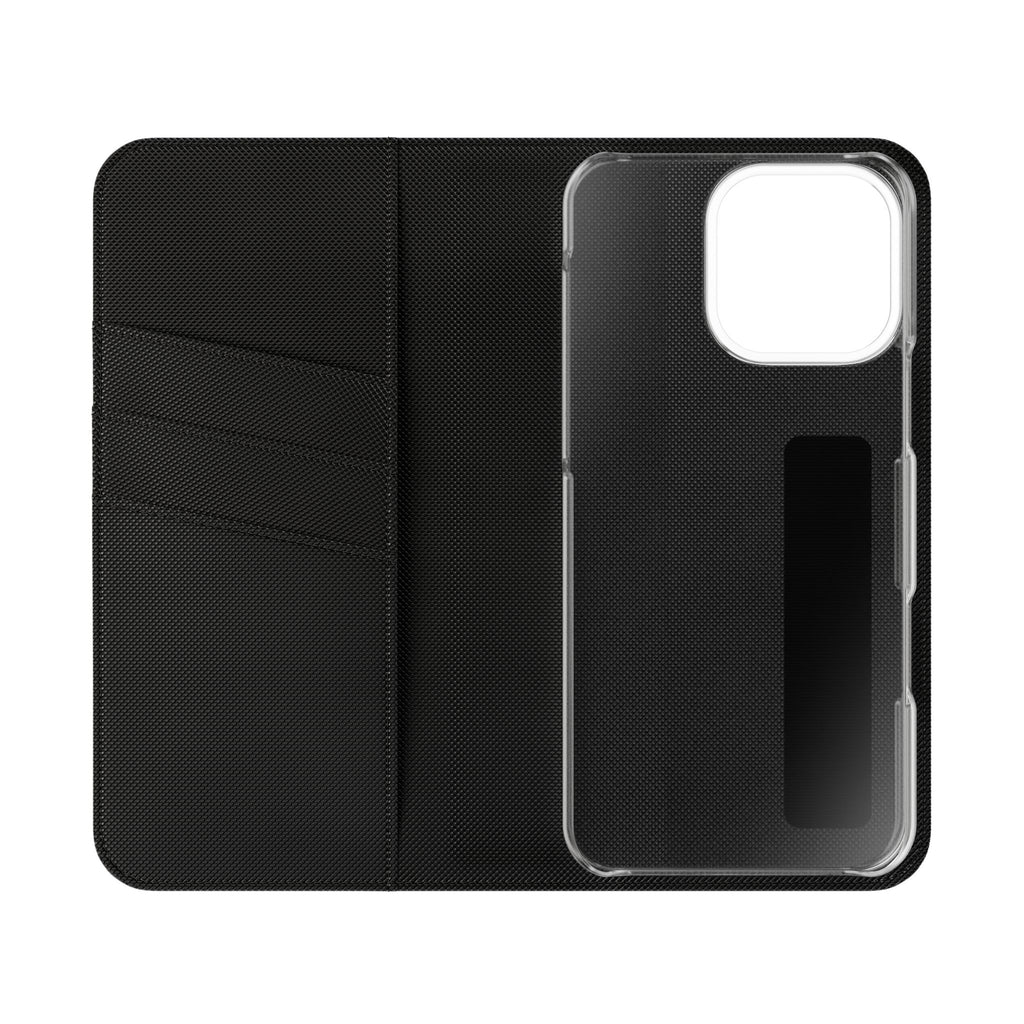 Midnight Mosaic - Abstract Floral Flip Phone Case for iPhone 16 Pro Max