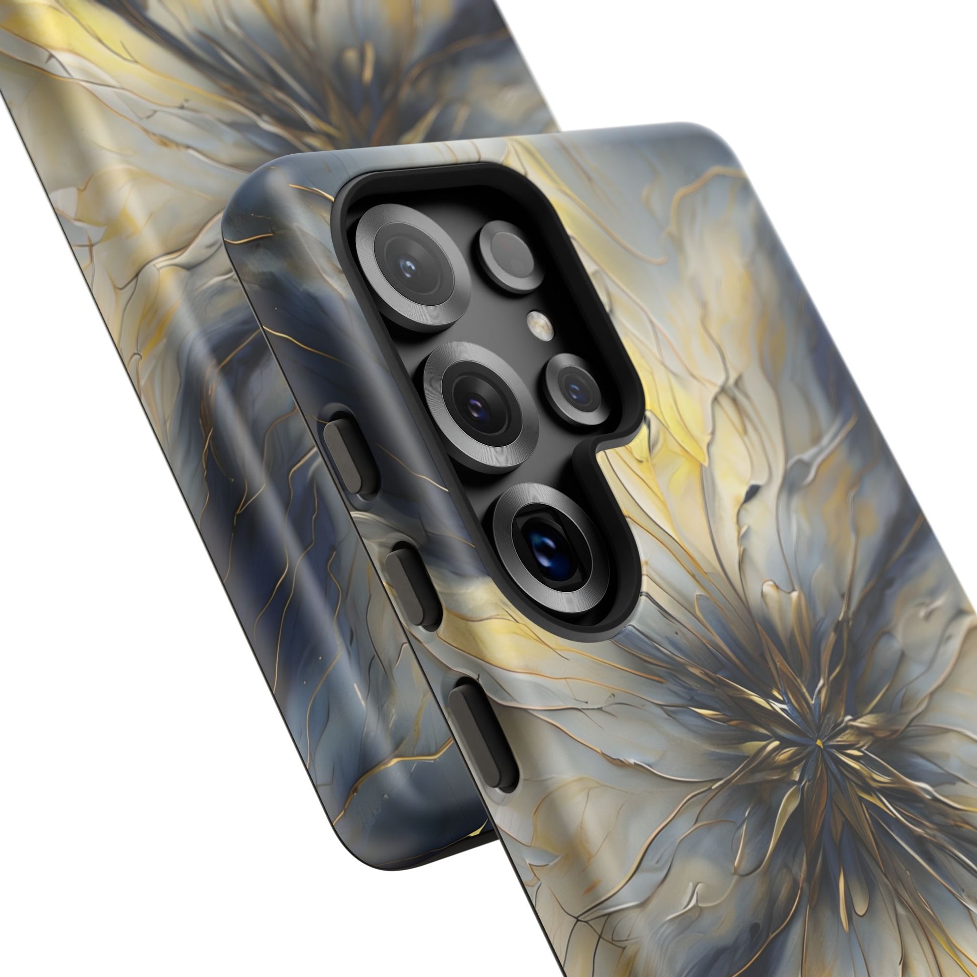 Luminous Petal Tough Case for Samsung Galaxy S25 Ultra - Premium Shockproof Designer Phone Cover