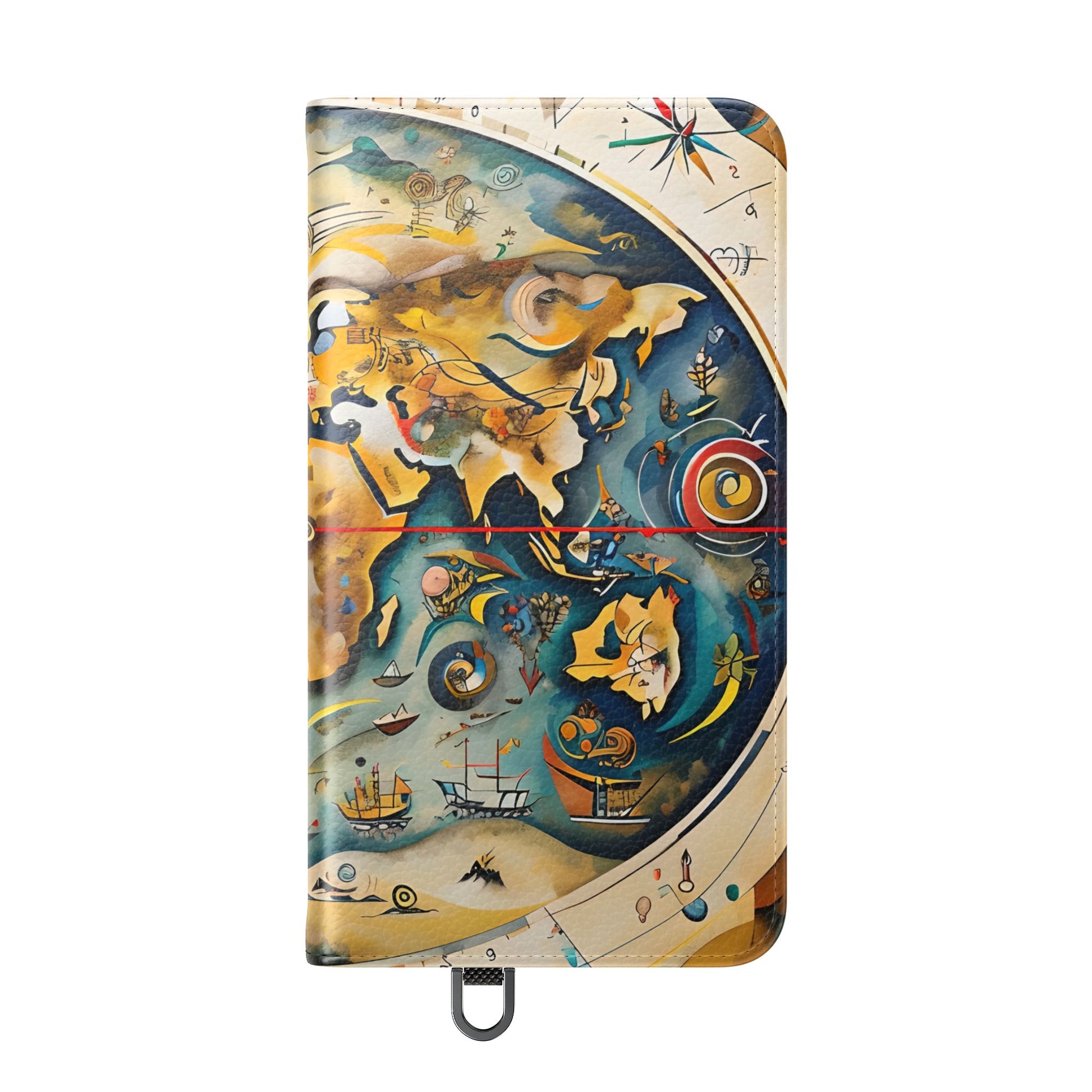 Celestial Map - Vintage-Inspired Phone Wallet Case for Samsung Galaxy S24