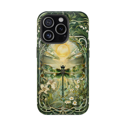 Emerald Sun Dragonfly iPhone MagSafe Case