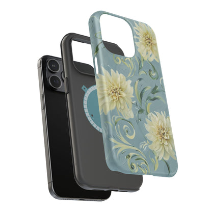 Golden Dahlia Trio iPhone MagSafe Case