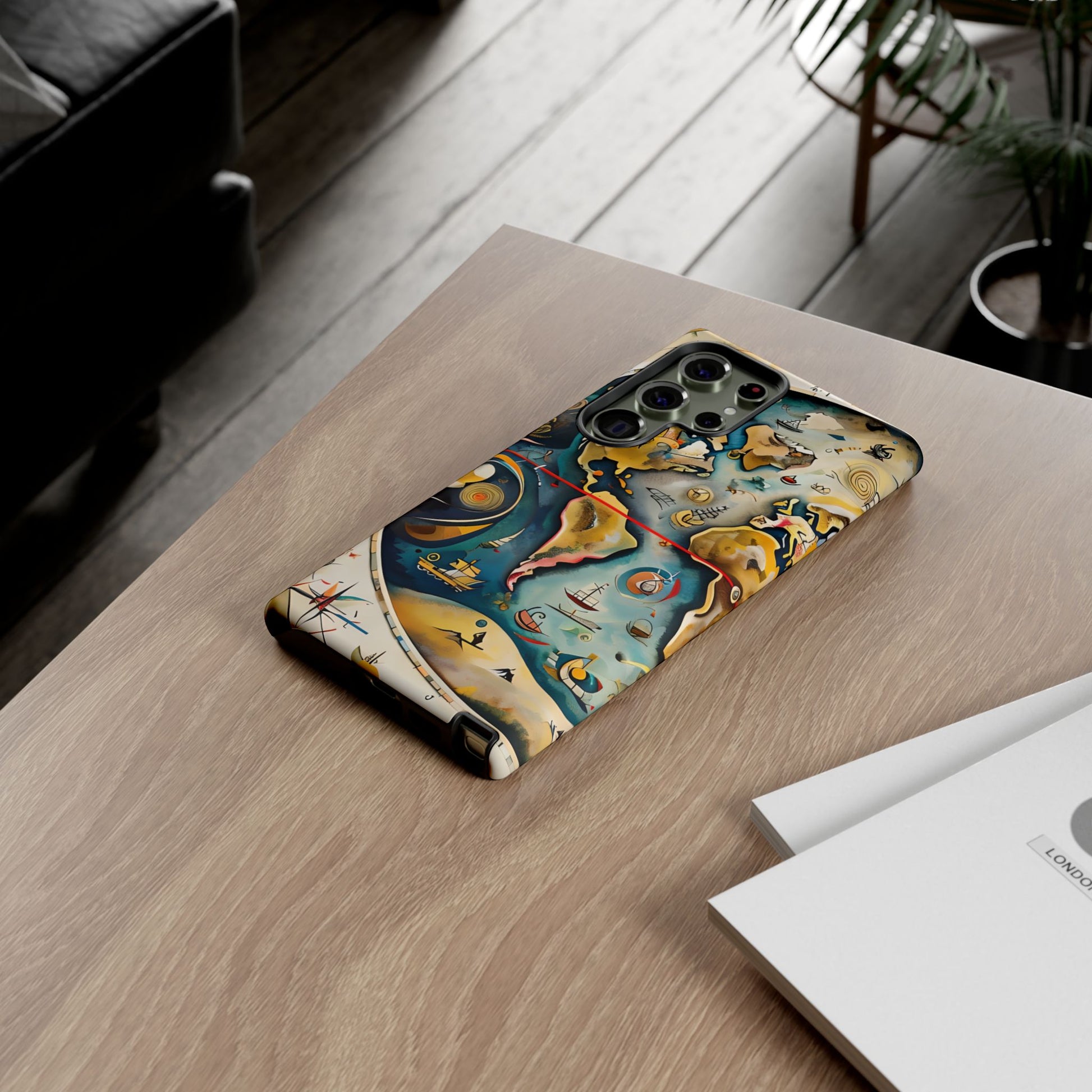 Celestial Map Samsung Galaxy S23 Ultra Tough Case - Vintage Map - Premium Abstract Design