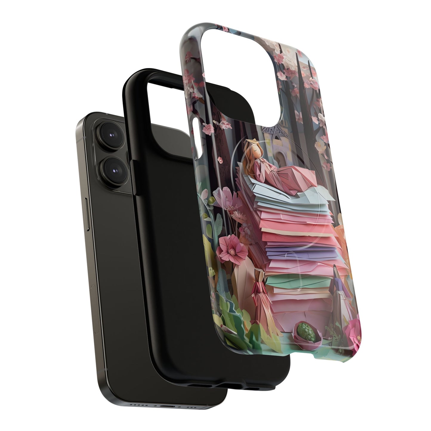 A Good Night's Sleep - iPhone MagSafe Phone Case - Whimsical Fantasy Floral Design