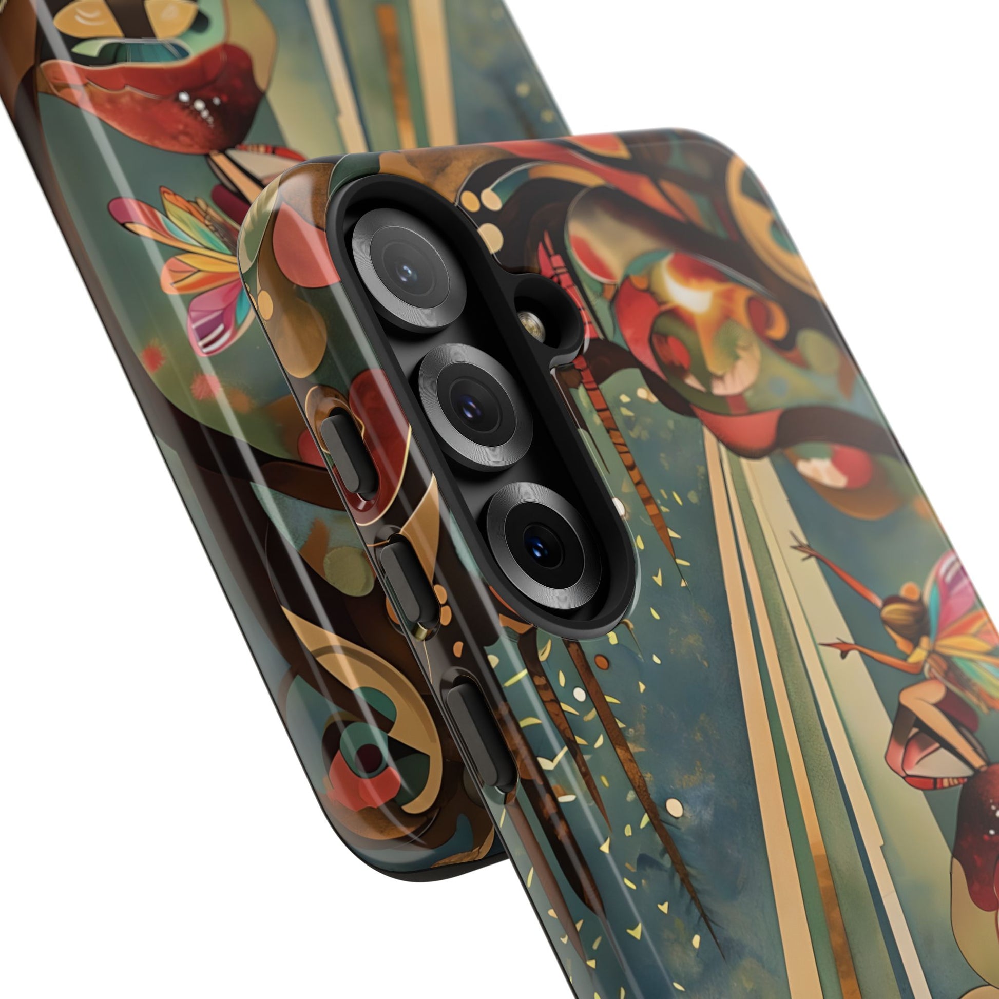 Enchanted Orchard Samsung Galaxy S25 Plus Tough Case - Artistic Fairy Tale Phone Cover - Elegant Protective Fantasy Art Accessory