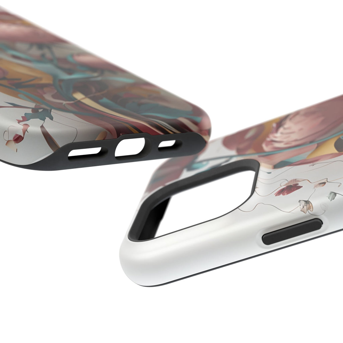 Blushing Peony Veil iPhone MagSafe Case