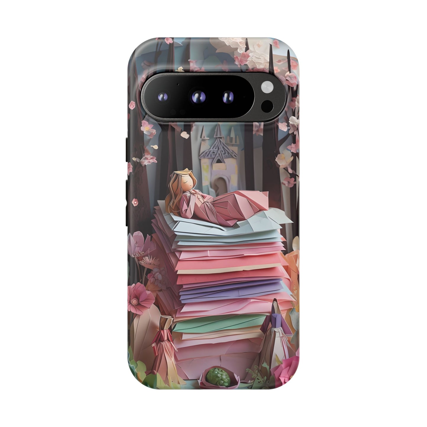 A Good Night's Sleep - Google Pixel - Tough Phone Case -Whimsical Fantasy Floral Design