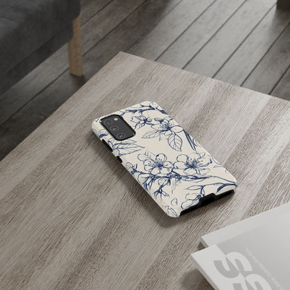 Blossom Sketch Samsung Galaxy Tough Case