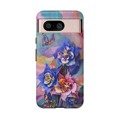 Blue Columbine Carnivale Google Pixel Tough Case