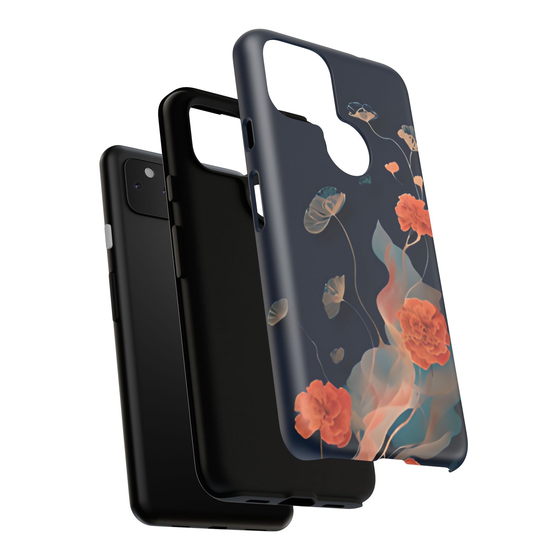 Lotus Reverie - Elegant Artistic Floral Google Pixel 4a 5G Tough Phone Case - Painterly Lotus Blossom Design