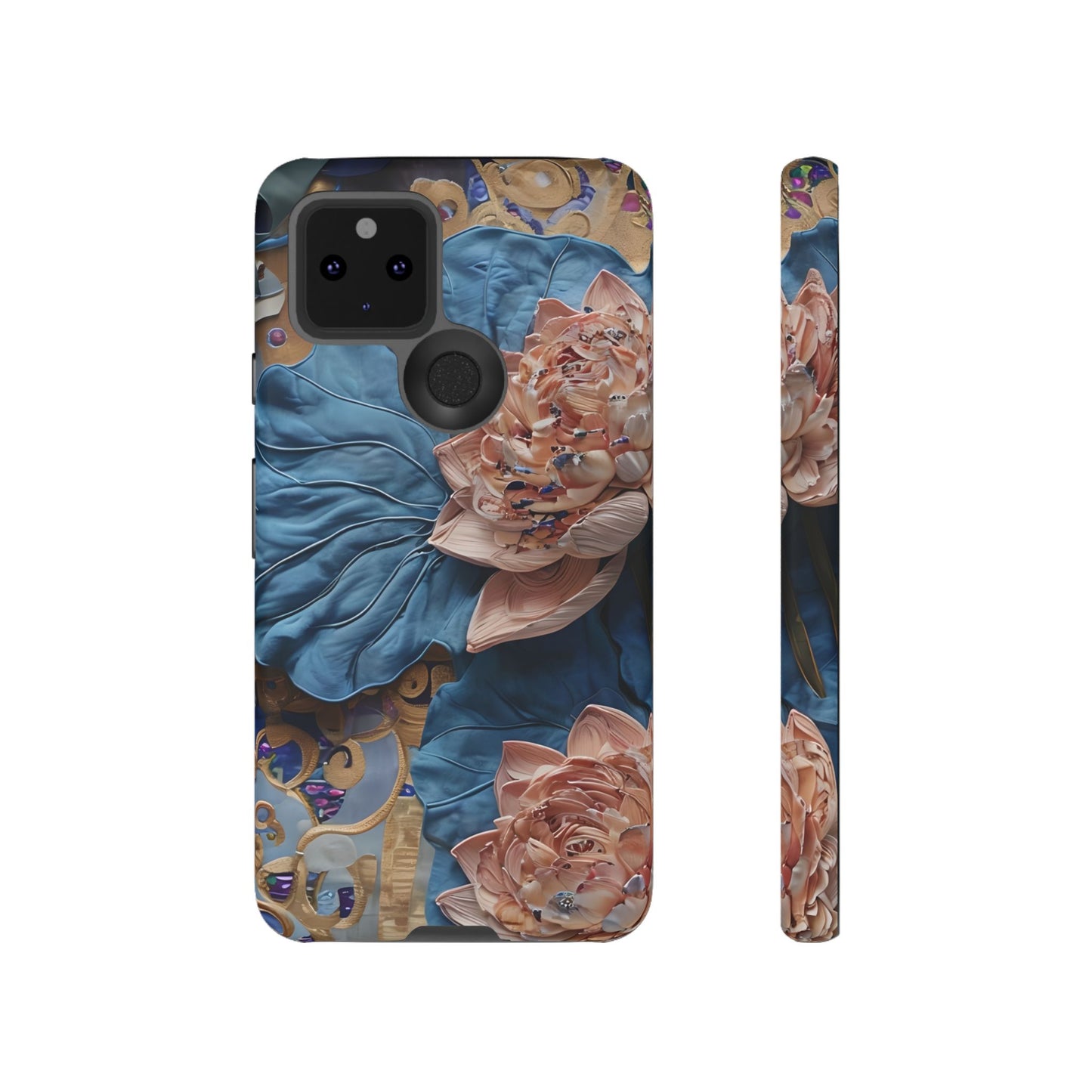 Peony Midnight Tapestry Google Pixel Tough Case