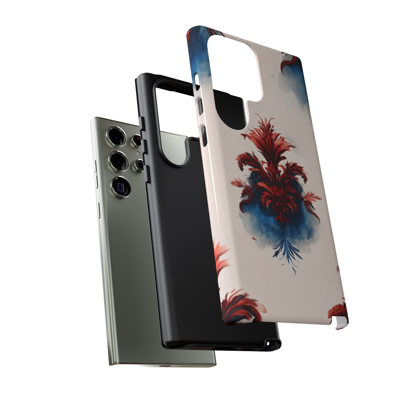 Crimson Plume Samsung Galaxy Tough Case