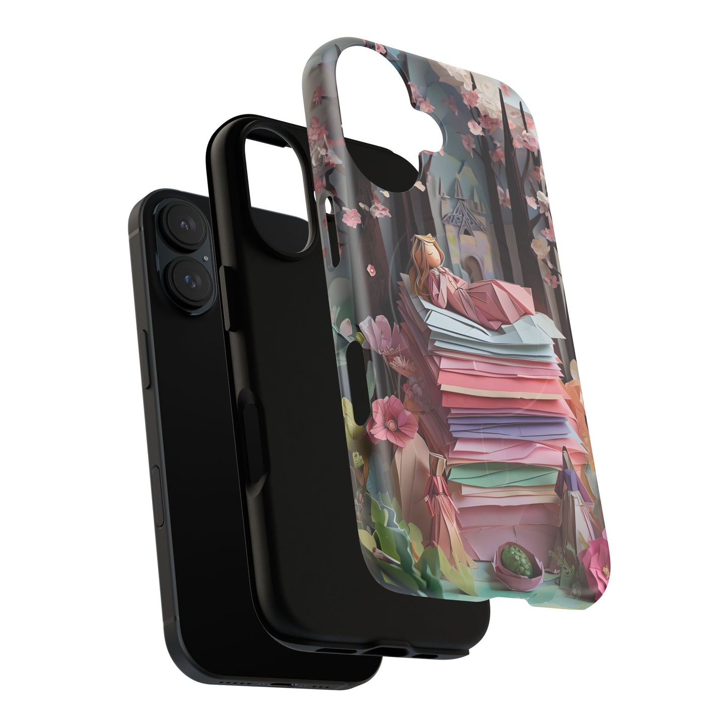 A Good Night's Sleep - iPhone MagSafe Phone Case - Whimsical Fantasy Floral Design