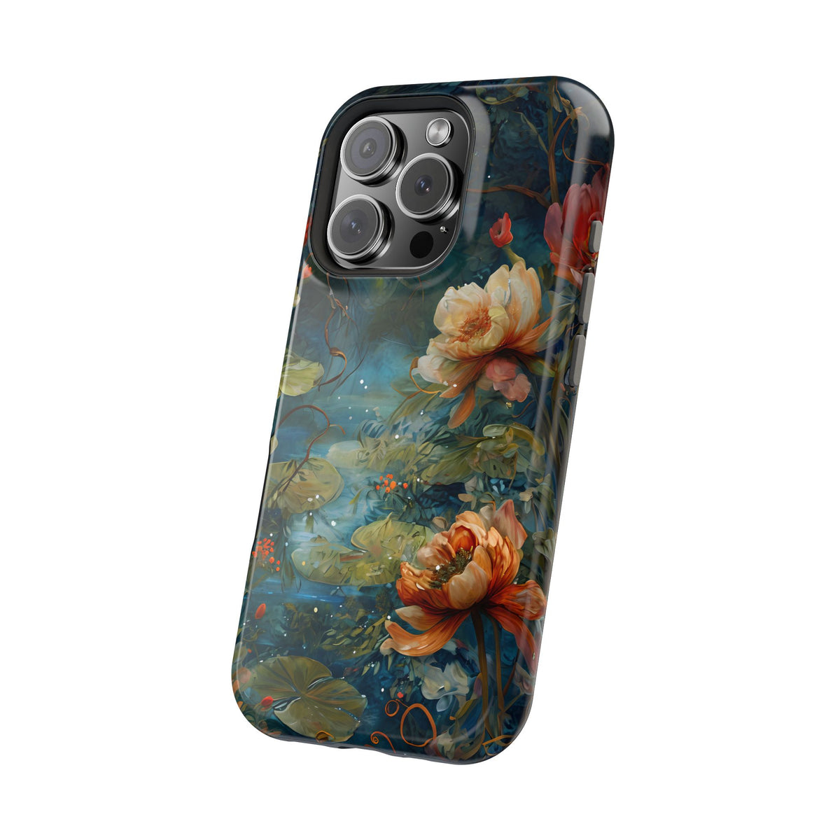 Waterlily Nocturne iPhone MagSafe Case