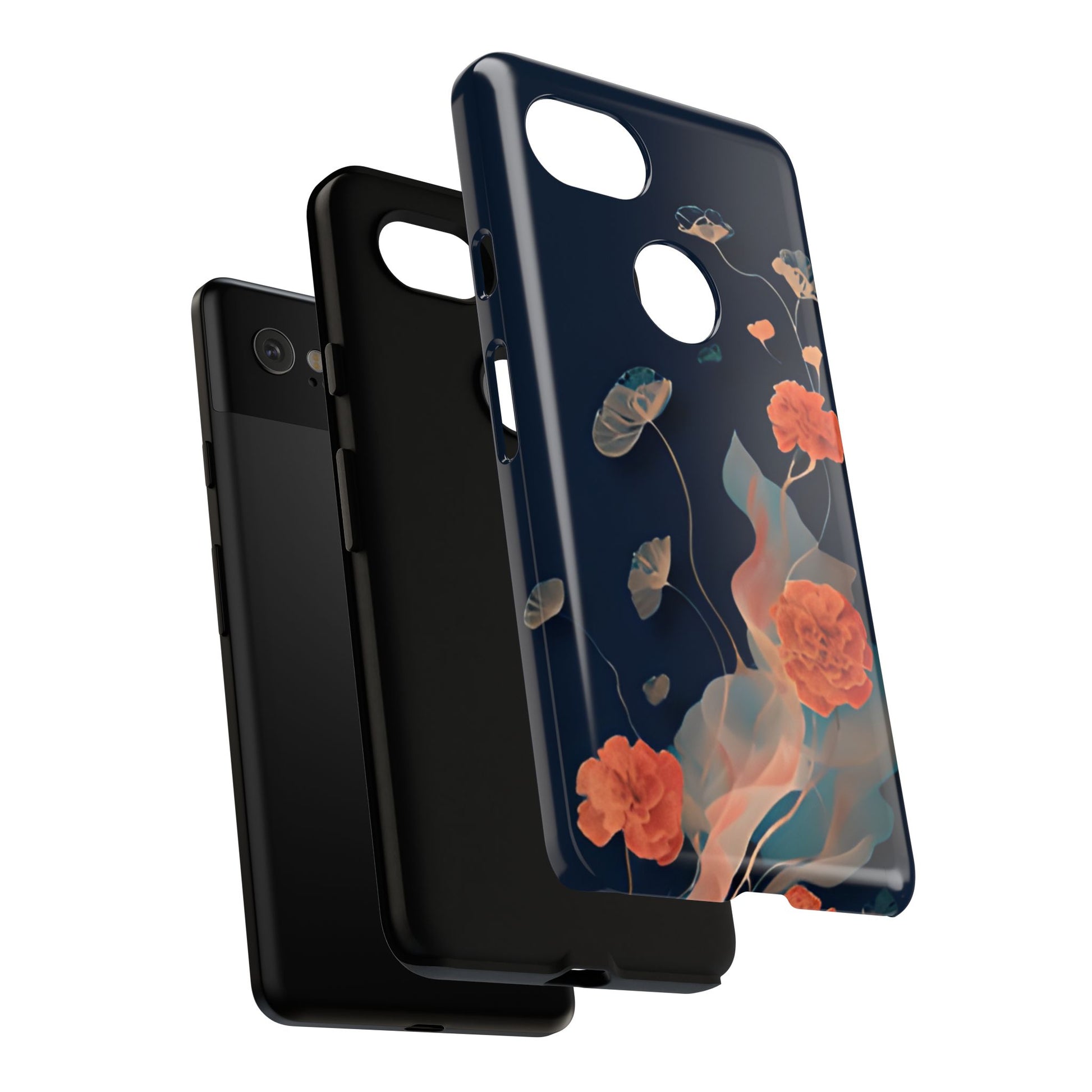 Lotus Reverie - Elegant Artistic Floral Google Pixel 2XL Tough Phone Case - Painterly Lotus Blossom Design