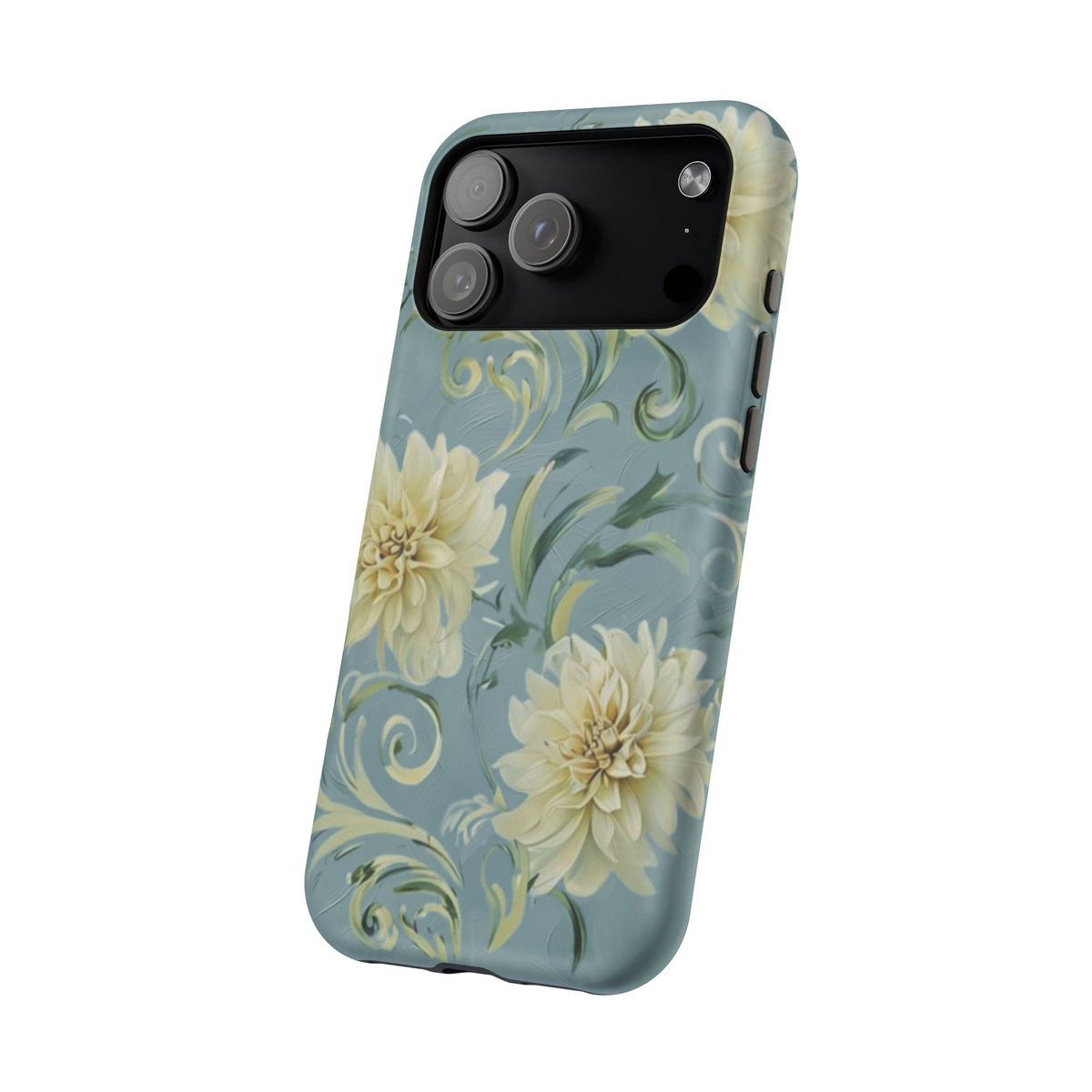 Golden Dahlia Trio iPhone MagSafe Case