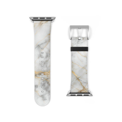 Golden Vein Marble Apple Watch Band Strap - Timeless Design for your Timepiece